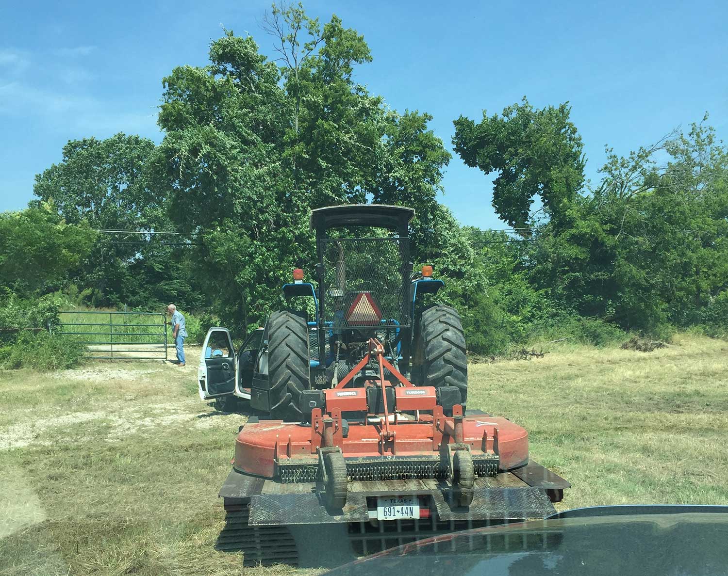 A tractor mower is an expensive piece of machinery